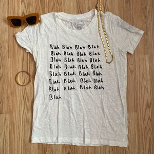 HUGO GUINNESS for J.CREW 100% Linen T Shirt size S